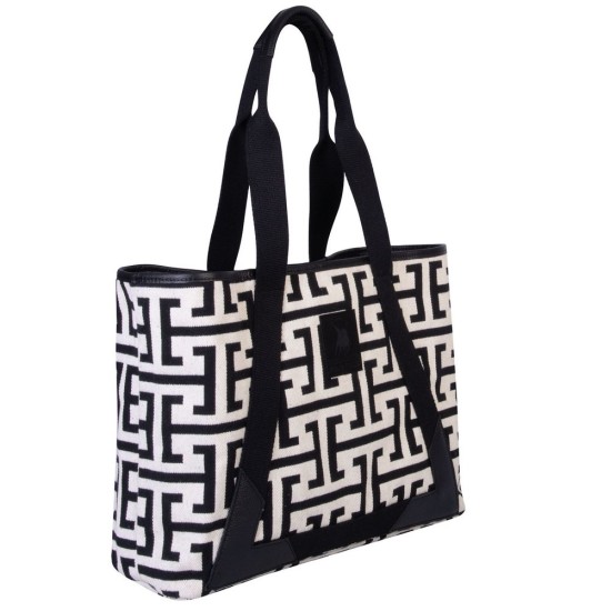 Τσάντα Θαλάσσης Essential Beach 3838 Jacquard Polo Club (35x42x12) 1Τεμ