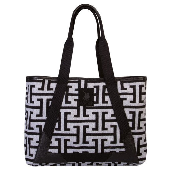 Τσάντα Θαλάσσης Essential Beach 3839 Jacquard Polo Club (35x42x12) 1Τεμ