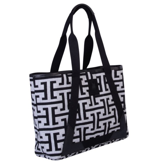 Τσάντα Θαλάσσης Essential Beach 3839 Jacquard Polo Club (35x42x12) 1Τεμ