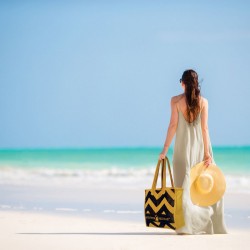 Τσάντα Θαλάσσης Essential Beach Eccessories 3650 Jacquard Cotton Polo Club (42x45) 1Τεμ