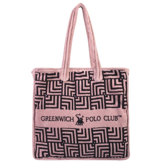 Τσάντα Θαλάσσης Essential Beach 3730 Jacquard Cotton Polo Club (42x45) 1Τεμ