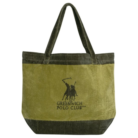 Τσάντα Παραλίας Essential 3859 Jacquard Cotton Polo Club (55x40) 1Τεμ