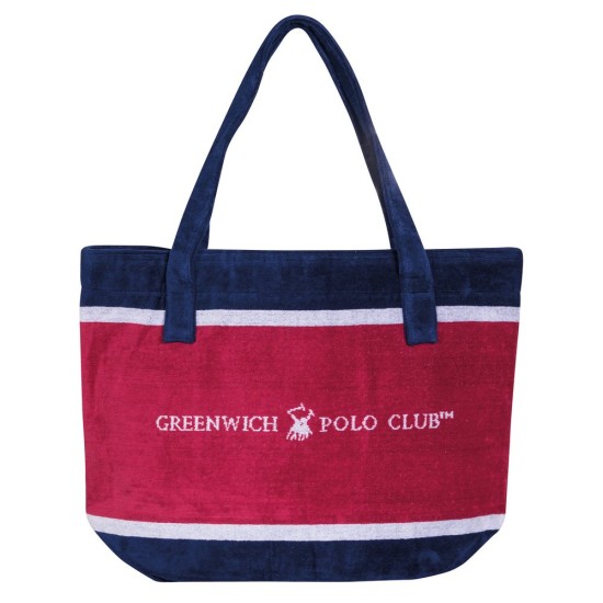 Τσάντα Παραλίας Essential 3864 Jacquard Cotton Polo Club (55x40) 1Τεμ Τσάντα Παραλίας Essential 3864 Jacquard Cotton Polo Club (55x40) 1Τεμ