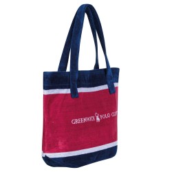 Τσάντα Παραλίας Essential 3864 Jacquard Cotton Polo Club (55x40) 1Τεμ