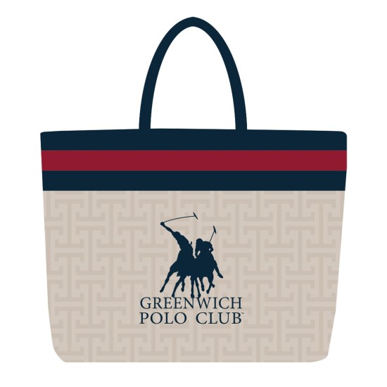 Τσάντα Θαλάσσης Essential 5226 Jacquard Cotton Polo Club (55x40) 1Τεμ