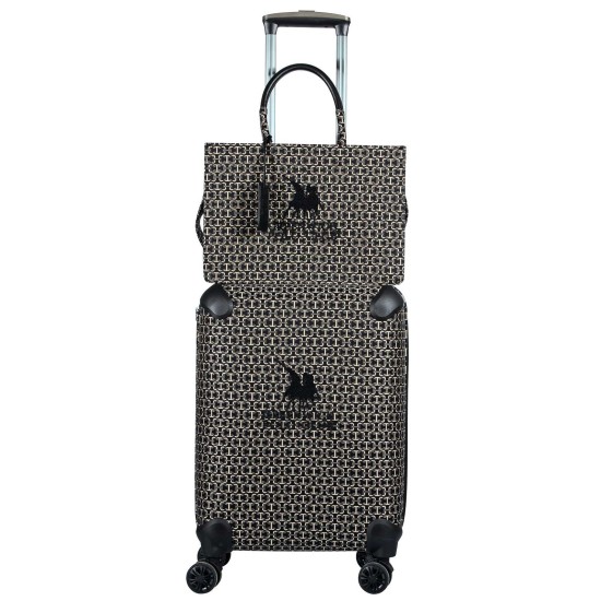 Τσάντα Premium Travel 7501 Jacquard Luggages Polo Club (36.5x25x12) 1Τεμ