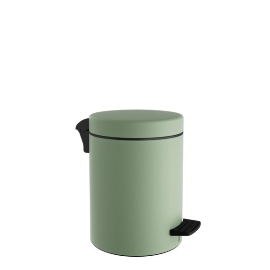 Καλάθι Απορριμμάτων 3 Lit 03-601-903 Matt Mint Soft Close Pam Co (Ø18 x H25 cm) 1Τεμ Καλάθι Απορριμμάτων 3 Lit 03-601-903 Matt Mint Soft Close Pam Co (Ø18 x H25 cm) 1Τεμ