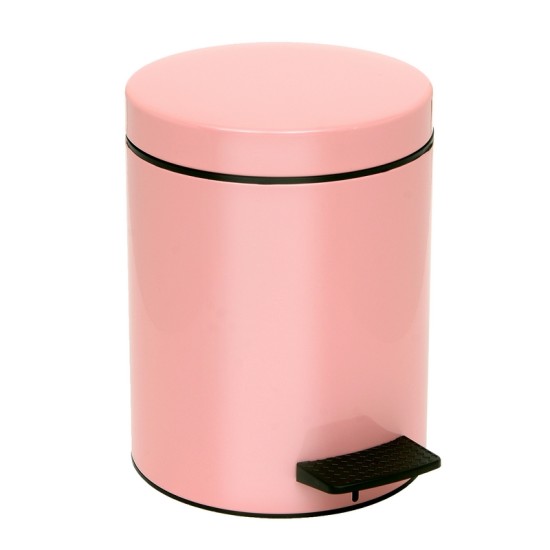 Κάδος Απορριμάτων-Χαρτοδοχείο 05-096-303 Pink 5Lit Pam Co ( 20x28) 1Τεμ