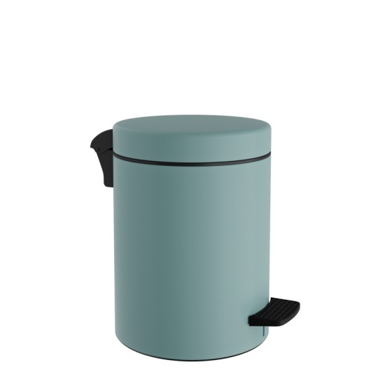 Καλάθι Απορριμμάτων 5 Lit 05-096-913 Matt Turquoise Pam Co (Ø20 x H28 cm) 1Τεμ