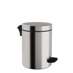 Καλάθι Απορριμμάτων 5 Lit 05-136-011 Matt Inox Soft Close Pam Co (Ø20 x H28 cm) 1Τεμ Καλάθι Απορριμμάτων 5 Lit 05-136-011 Matt Inox Soft Close Pam Co (Ø20 x H28 cm) 1Τεμ