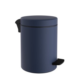 Καλάθι Απορριμμάτων 8 Lit 08-500-203 Matt Navy Blue Soft Close Pam Co (Ø23 x H32 cm) 1Τεμ
