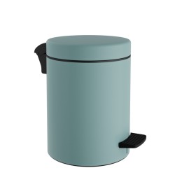 Καλάθι Απορριμμάτων 8 Lit 08-500-913 Matt Turquoise Soft Close Pam Co (Ø23 x H32 cm) 1Τεμ