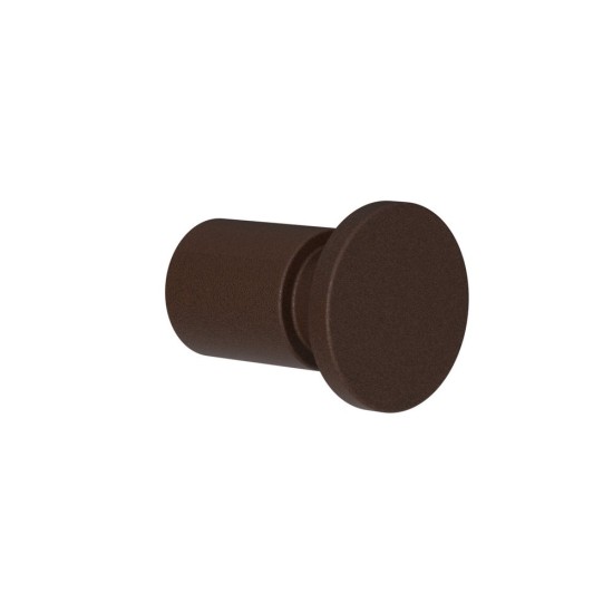 Κρεμάστρα Τοίχου 10-943 Matt Wenge Pam Co (Ø2,2 x D5 cm) 1Τεμ