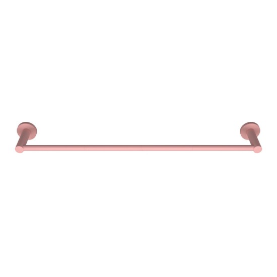 Πετσετοκρεμάστρα Επιτοίχια 113-303 Matt Pink Brass Pam Co (W60 x D5 x H5 cm) 1Τεμ