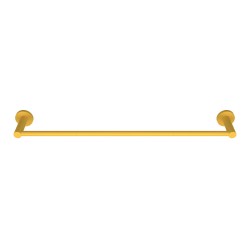Πετσετοκρεμάστρα Επιτοίχια 113-603 Matt Yellow Brass Pam Co (W60 x D5 x H5 cm) 1Τεμ