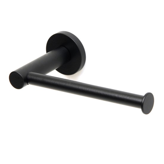 Χαρτοθήκη 114-403 Black Matte Pam Co (14x8.5x4.5) 1Τεμ