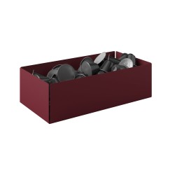 Θήκη Για Κάψουλες Καφέ 117-153 Matt Bordeaux Pam Co (W25 x D13 x H7,5 cm) 1Τεμ