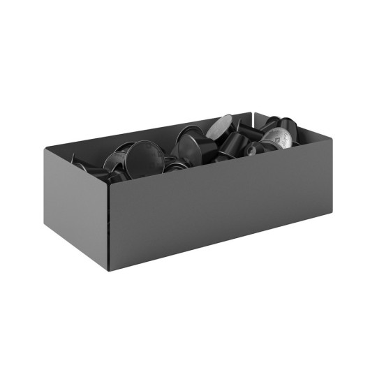 Θήκη Για Κάψουλες Καφέ 117-163 Matt Concrete Grey Pam Co (W25 x D13 x H7,5 cm) 1Τεμ