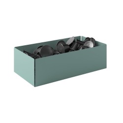 Θήκη Για Κάψουλες Καφέ 117-913 Matt Turquoise Pam Co (W25 x D13 x H7,5 cm) 1Τεμ