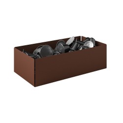 Θήκη Για Κάψουλες Καφέ 117-943 Matt Wenge Pam Co (W25 x D13 x H7,5 cm) 1Τεμ