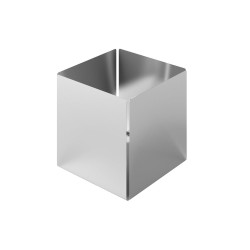 Θήκη Οργάνωσης Κύβος 118-001 Inox Pam Co (W13 x D13 x H13 cm) 1Τεμ