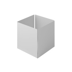 Θήκη Οργάνωσης Κύβος 118-033 Matt White Pam Co (W13 x D13 x H13 cm) 1Τεμ