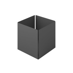 Θήκη Οργάνωσης Κύβος 118-113 Matt Anthracite Pam Co (W13 x D13 x H13 cm) 1Τεμ