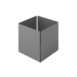 Θήκη Οργάνωσης Κύβος 118-163 Matt Concrete Grey Pam Co (W13 x D13 x H13 cm) 1Τεμ