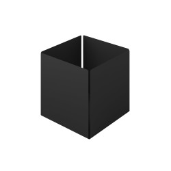 Θήκη Οργάνωσης Κύβος 118-403 Matt Black Pam Co (W13 x D13 x H13 cm) 1Τεμ