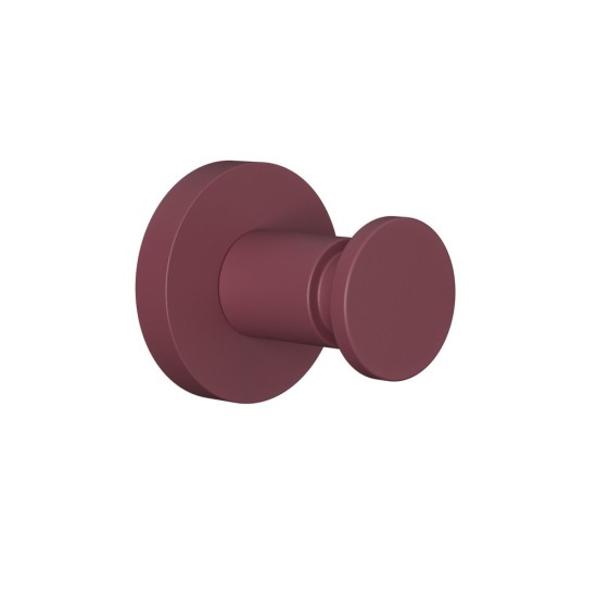 Κρεμάστρα Τοίχου 12-153 Matt Bordeaux Pam Co (W5 x D5 x H5 cm) 1Τεμ