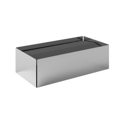Θήκη Χειροπετσετών Ζικ-Ζακ 121-001 Inox Pam Co (W25 x D13 x H7,5 cm) 1Τεμ