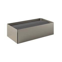 Θήκη Χειροπετσετών Ζικ-Ζακ 121-011 Matt Inox Pam Co (W25 x D13 x H7,5 cm) 1Τεμ