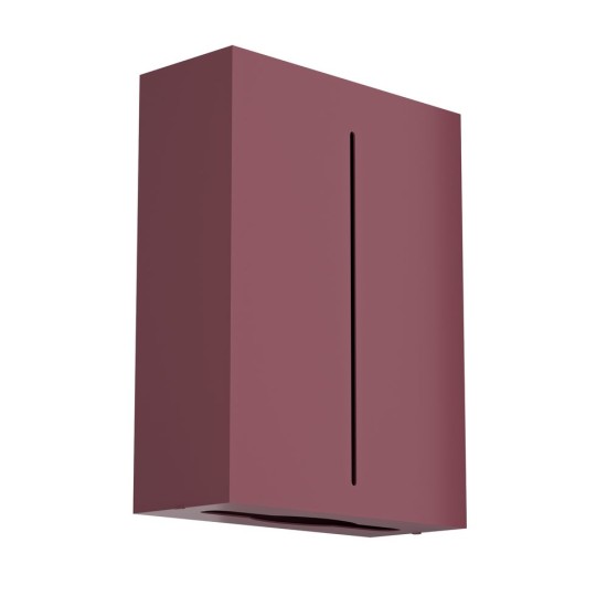 Επιτοίχια Θήκη για Χειροπετσέτες 122-153 Matt Bordeaux Pam Co (W28,5 x D10 x H37 cm) 1Τεμ