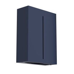 Επιτοίχια Θήκη για Χειροπετσέτες 122-203 Matt Navy Blue Pam Co (W28,5 x D10 x H37 cm) 1Τεμ