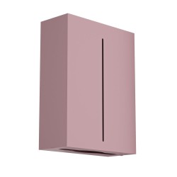 Επιτοίχια Θήκη για Χειροπετσέτες 122-303 Matt Pink Pam Co (W28,5 x D10 x H37 cm) 1Τεμ