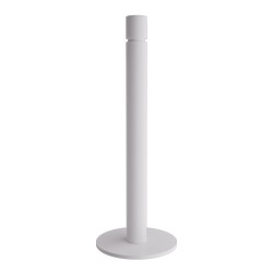 Θήκη Για Ρολό Κουζίνας 1230-033 Matt White Inox Pam Co (ø12.5 x H33cm) 1Τεμ