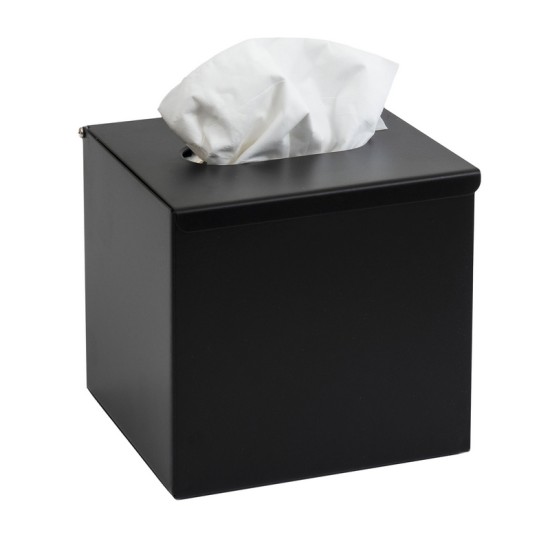 Θήκη για Χαρτομάντηλα 124-403 Matt Black Pam Co (M13 x Π13x Υ13cm) 1Τεμ Θήκη για Χαρτομάντηλα 124-403 Matt Black Pam Co (M13 x Π13x Υ13cm) 1Τεμ