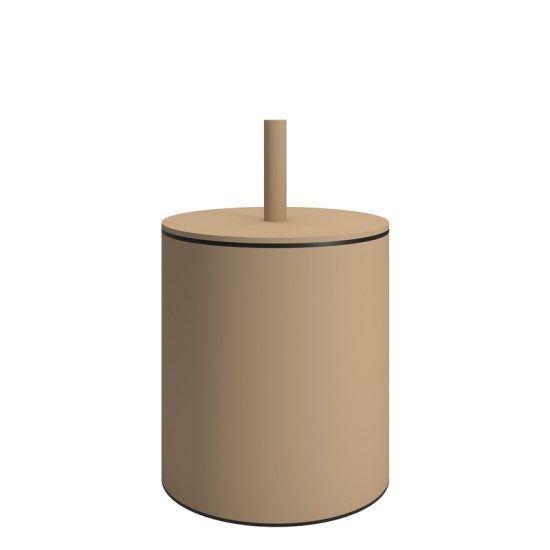 Καλάθι Απορριμμάτων 5 Lit 139-103 Matt Beige Pam Co (Ø20 x H35 cm) 1Τεμ