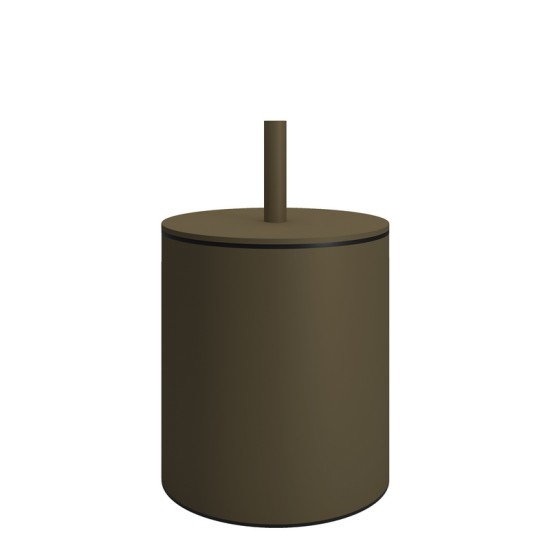 Καλάθι Απορριμμάτων 5 Lit 139-963 Matt Light Bronze Pam Co (Ø20 x H35 cm) 1Τεμ
