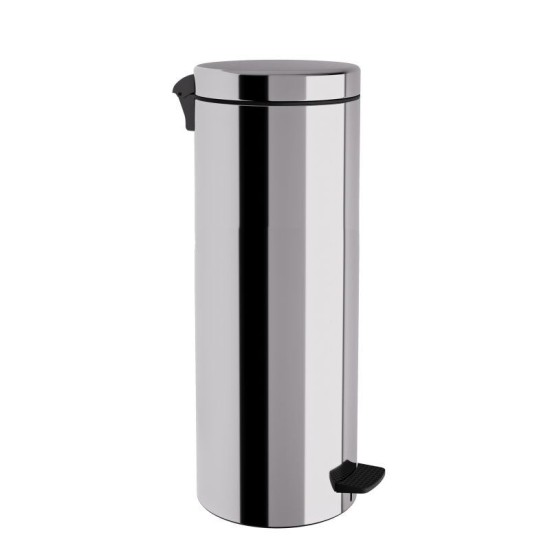 Κάδος Απορριμάτων Soft Close 16-2053-001 Inox 16 Lit No Inner Bucket Pam Co (Ø20 x H55 cm) 1Τεμ