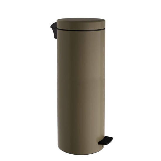Κάδος Απορριμάτων Soft Close 16-2053-963 Matt Light Bronze 16 Lit No Inner Bucket Pam Co (Ø20 x H55 cm) 1Τεμ