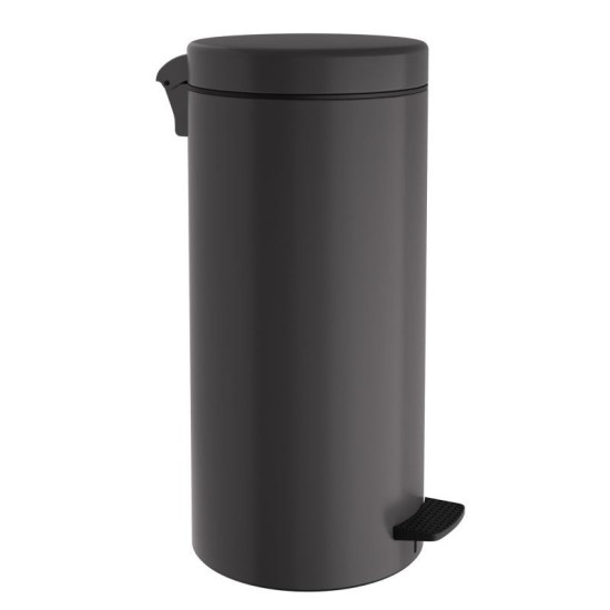 Κάδος Απορριμάτων Soft Close 18-310-113 Matt Anthracite 20 Lit Pam Co (Ø25 x H55 cm) 1Τεμ