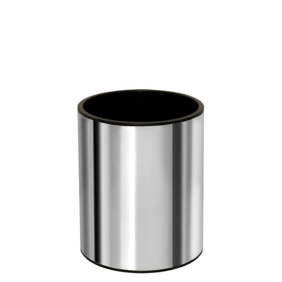 Καλάθι Γραφείου-Δωματίου 2024-001 Inox 6Lit Pam Co (ø20xH24cm) 1Τεμ