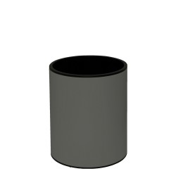 Καλάθι Γραφείου-Δωματίου 2024-163 Matt Concrete Grey 6Lit Pam Co (ø20xH24cm) 1Τεμ