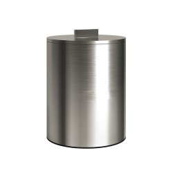 Κάδος Απορριμμάτων Πάγκου 6 Lit 2326-011 Matt Inox Pam Co (Ø20 x H25 cm) 1Τεμ