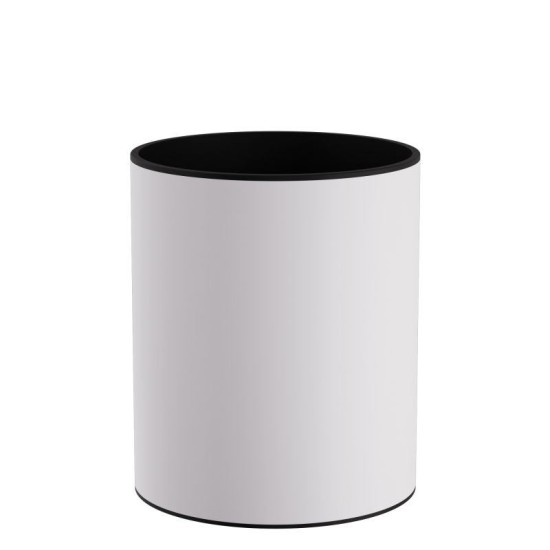 Κάδος Απορριμάτων-Χαρτοδοχείο 2530-033 Matt White 15 Lit Pam Co (Ø25 x H30 cm) 1Τεμ Κάδος Απορριμάτων-Χαρτοδοχείο 2530-033 Matt White 15 Lit Pam Co (Ø25 x H30 cm) 1Τεμ