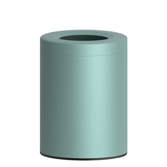 Κάδος Απορριμάτων-Χαρτοδοχείο 2536-913 Matt Turquoise 12 Lit Pam Co (Ø25 x H30 cm) 1Τεμ