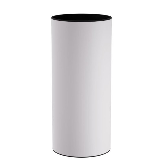 Κάδος Απορριμάτων 30 Lit 2555-033 Matt White Pam Co (Ø25 x H55 cm) 1Τεμ
