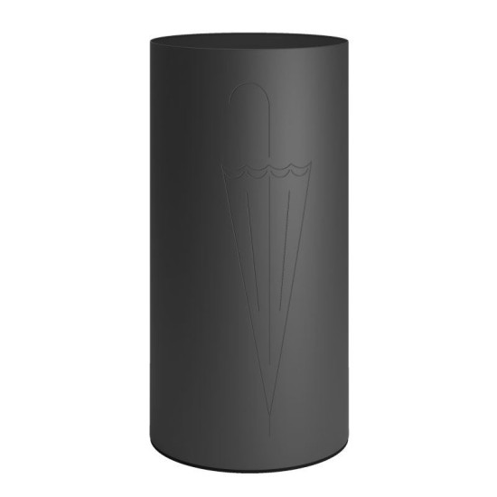 Ομπρελοθήκη 28-113 Matt Anthracite Pam Co (Ø25 x H50 cm) 1Τεμ