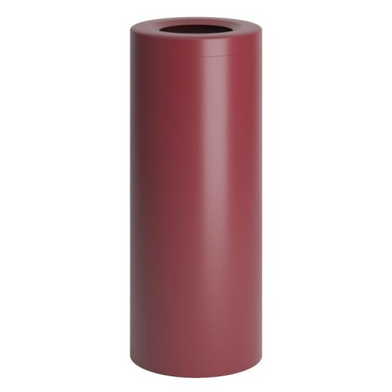 Κάδος Απορριμάτων 30 Lit 30-2557-153 Matt Bordeaux Pam Co (Ø25 x H57 cm) 1Τεμ